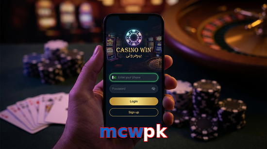 Main screen of Mcwpk login page for PK players